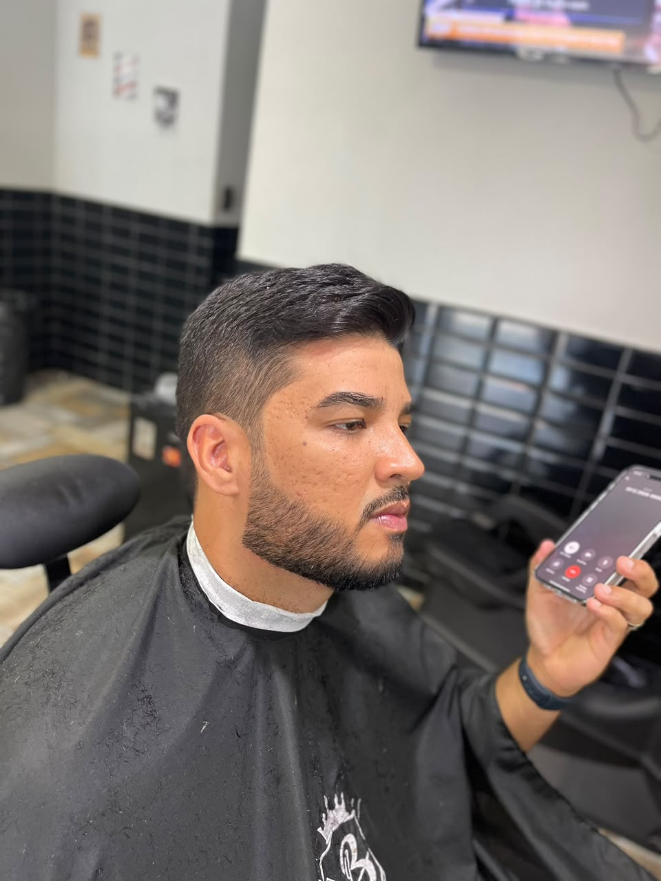 Corte realizado na VN Barber