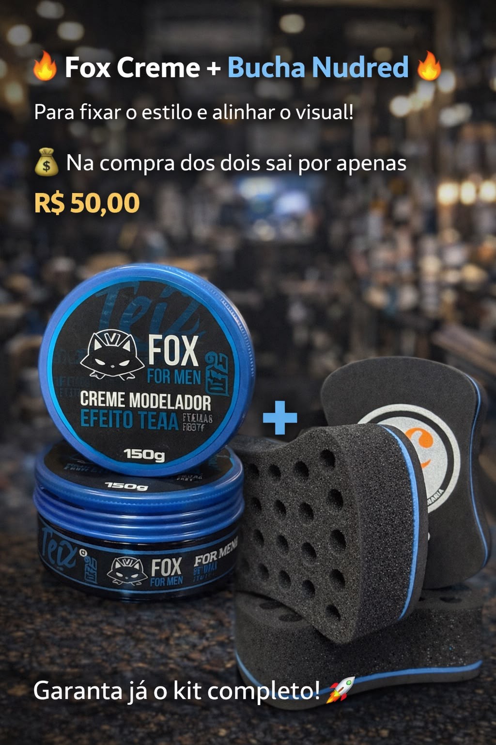 Kit Fox Creme + Bucha Nudred
